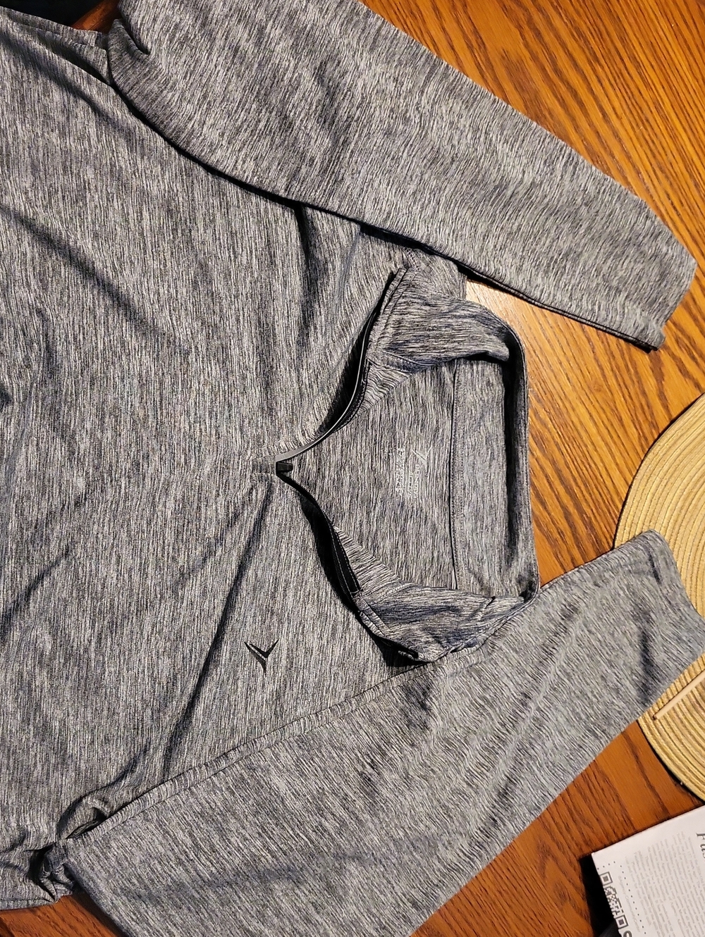 Old Navy Heather Gray Pullover Hoodie